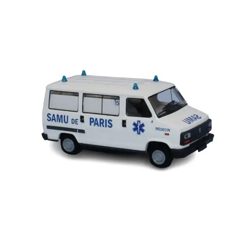 [SA7167] Peugeot J5, ambulance du Samu de Paris - SAI 7167 - HO 1/87e