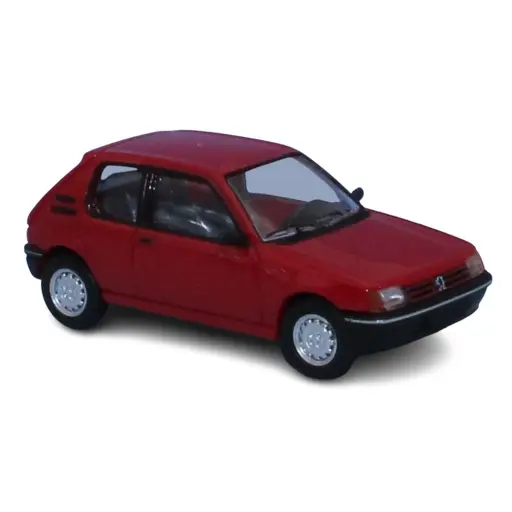 [SA6306] Peugeot 205 XT Rouge Vallelunga - SAI 6306 - HO 1/87