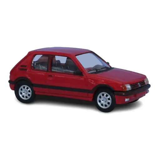 [SA6313] Peugeot 205 GTI Rouge Vallelunga - SAI 6313 - HO 1/87 - PCX870505