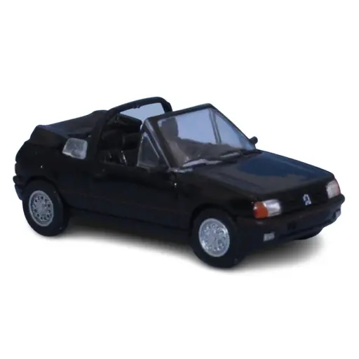 [SA6332] Peugeot 205 cabriolet CTI noir Onyx - SAI 6332 - 1/87