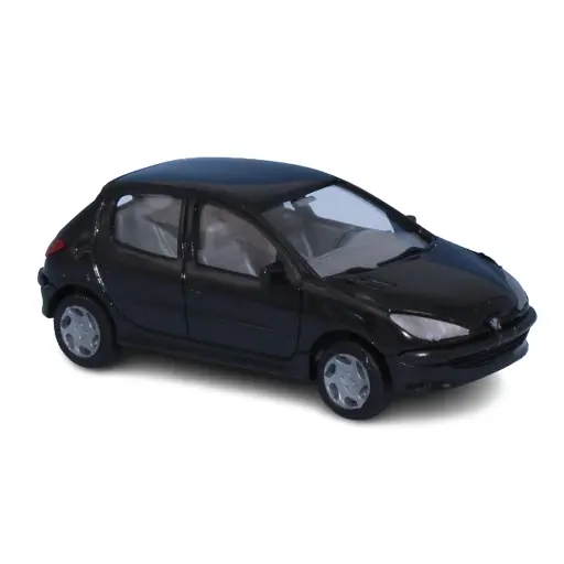 [SA2152] Peugeot 206 Berline - 5 Portes - Noir Onyx - SAI 2152 - HO 1/87