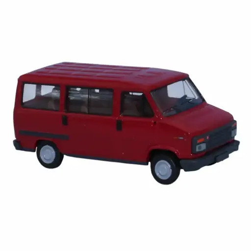 [SA3071] Citroën C25 minibus rouge - SAI 3071 - HO 1/87