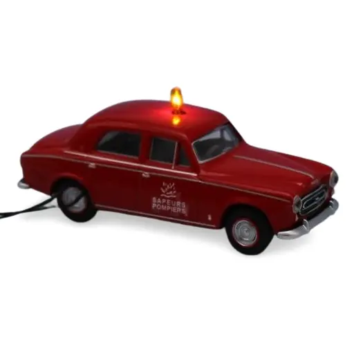 [SA0902] Peugeot 403 8cv des sapeurs pompiers militaire - SAI 0902 - HO 1/87