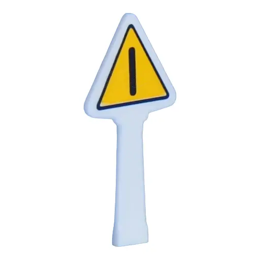 Panneau de danger et d'avertissement Michelin - SAI 8316 - HO 1/87 - 1935