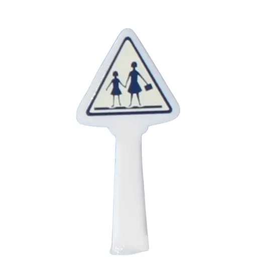 [SA8327] Panneau Michelin - Danger & Prudence - Ecole - 1946 - SAI 8327 - HO 1/87