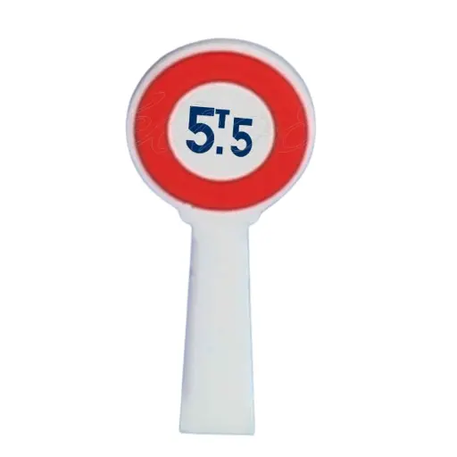 [SA8366] Panneau - Limitation de Poids - 1946/1971 - SAI 8366 - HO 1/87