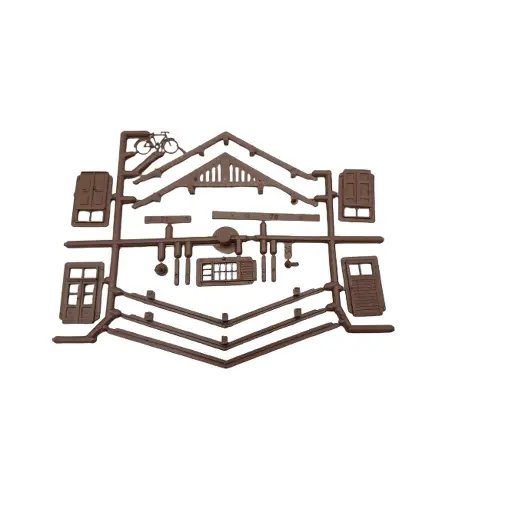 [SA8908] Soubassements et Portes - SAI 8908 - HO 1/87