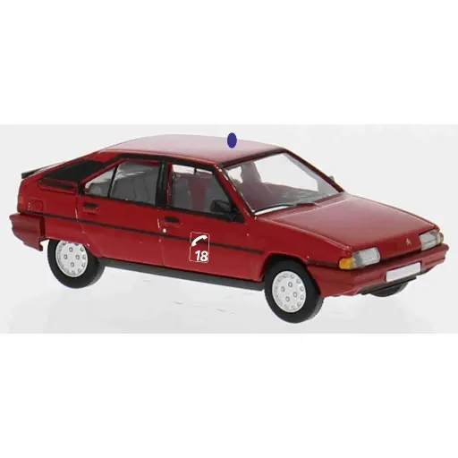 [SA6497] Citroën BX phase 1, 1983, pompiers - SAI 6497 - HO 1/87