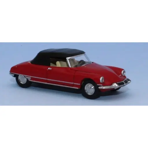 [SA7813] Citroën DS cabriolet 1963 rouge corail - SAI 7813 - HO 1/87
