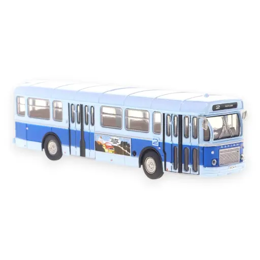 [SA4381] Autobus Saviem SC10, 1-4-4, Le Havre, CPTO ligne 2, 1965 - Sai 4381 - HO 1/87
