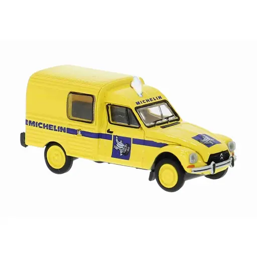 [SA7645] Citroën Acadiane, Michelin, avec Bibendum, 1976 - Sai 7645 - HO 1/87