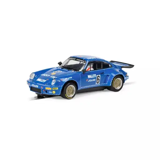 [SCC4398] Voiture Porsche 911 Carrera RSR 3.0 - Scalextric C4398 - I 1/32 - Analogique - Wallys Jeans