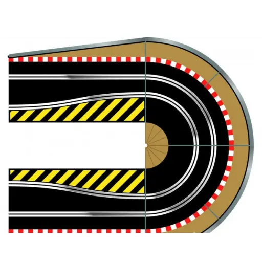 [SCC8195] Courbe - SCALEXTRIC - C8195 - 1/32