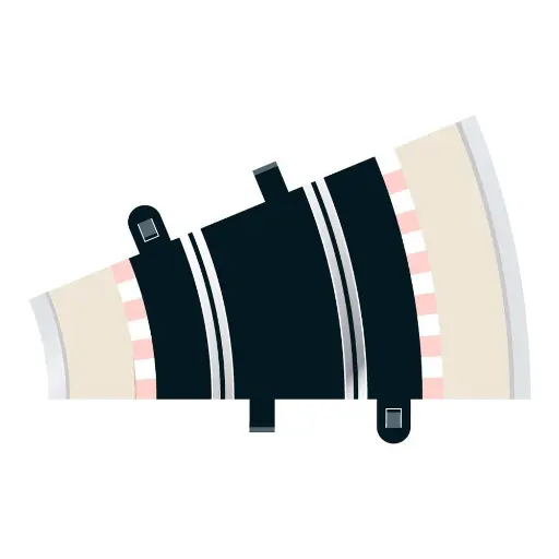 [SCC8234] Voie courbe - Scalextric - C8234 - 1/32