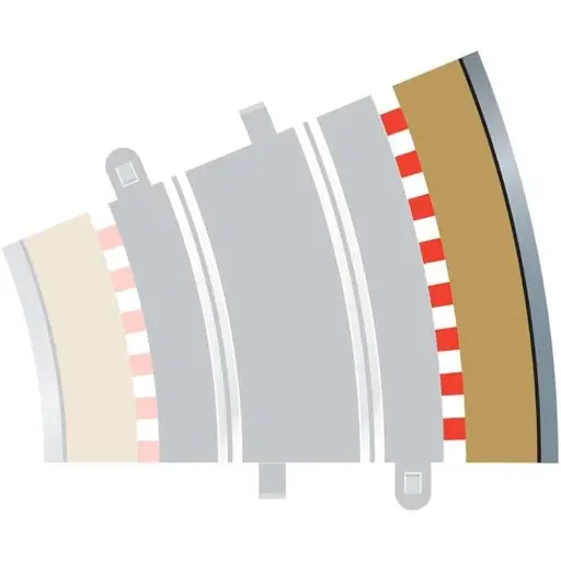 [SCC8224] Voie Courbe - scalextric - C8224 - Echelle 1/32