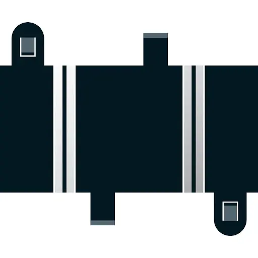 [SCC8236] Voie Droite Courte - SCALEXTRIC C8236 - I 1/32 - 78 x 155 mm