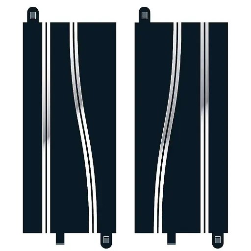 [SCC8246] 2 Chicanes en Ligne Droite - SCALEXTRIC C8246 - I 1/32 - 350 x 155 mm