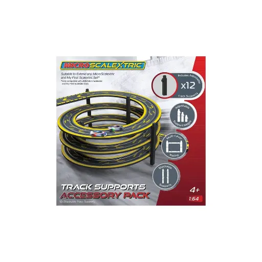 [SCG8050] Pack de voies - Scalextric G8050 - Pack d'extension de support de rail