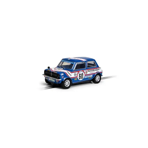 [SCH4337] Voiture Analogique - Mini 1275GT - Patrick Motorsport - Richard Longman 1979 - Scalextric CH4337 - Super Slot - Echelle I: 1/32