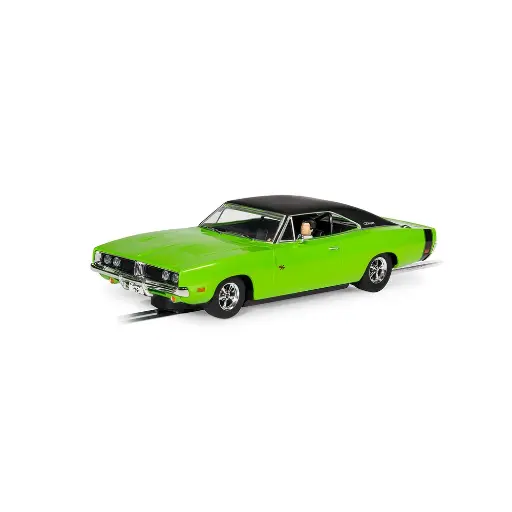 [SCH4326] Voiture Analogique - Dodge Charger RT - Vert Sublime - Scalextric CH4326 - Super Slot - Echelle I: 1/32