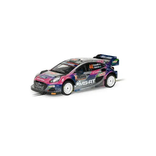 [SCH4449] Voiture Analogique - Ford Puma WRC - Gus Greensmith - Scalextric CH4449 - Super Slot - I: 1/32