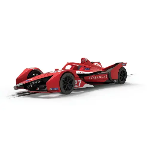 [SCH4315] Voiture Analogique - Formule E - Avalanche Andretti - saison 8 - Jake Dennis - Scalextric CH4315 - Super Slot - Echelle I 1/32