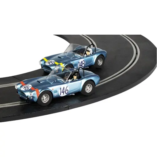 [SCH4305A] Voiture Analogique - Shelby Cobra 289 - 1964 - Targa Florio Twin Pack - Scalextric CH4305A - 1/32