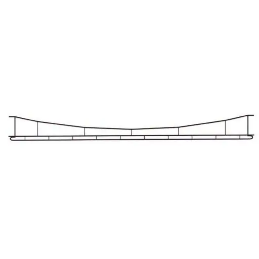 [SO544] Élément de fil pour caténaire 1.5 kV Sommerfeldt 544 - HO 1/87 - 0.7 x 250 mm
