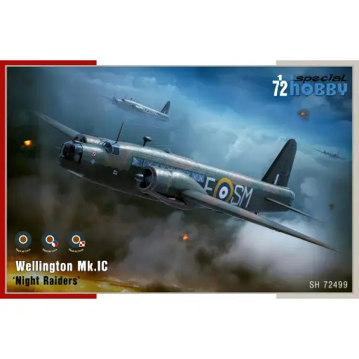 [SP100-SH72499] Avion Wellington Mk.IC "Night Raiders" - Special Hobby 100-SH72499 - 1/72