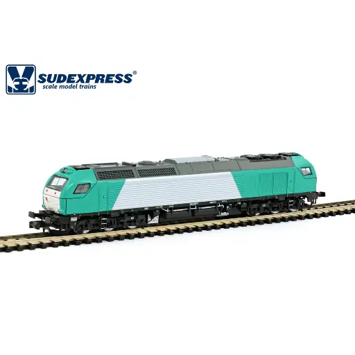 [SUSREM005N] Locomotive diesel-électrique Vossloh Euro4000 - Sudexpress SREM005N - N 1/160 - RENFE - EP VI - 2R - Analogique