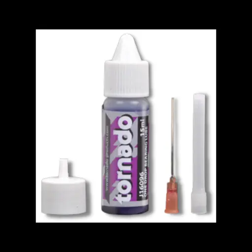 [J16096] Huile pour Roulement Goutte à Goutte - One Drop Extra - T2M / Tornado J16096 - 15 ml - Universelle