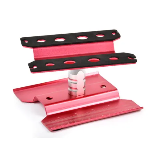 [T422548] Support Voiture Rotatif - Alu Rouge - T2M T422548