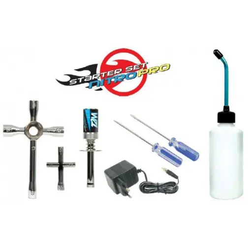 [T900351P] Kit Starter Set Nitro - Pour voiture thermique - T2M T900351P