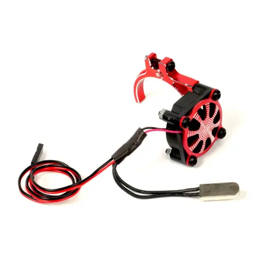 [T422615R] Ventilateur Rouge pour Moteur Electrique - T2M T422615R - Toutes Echelles