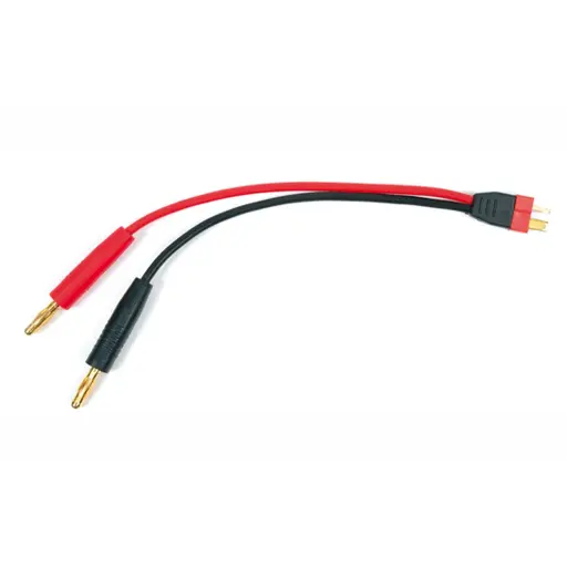 [T2903] Cordon de Charge DEANS Fiches Banane Or 50A - T2M T2903 - Toutes Echelles