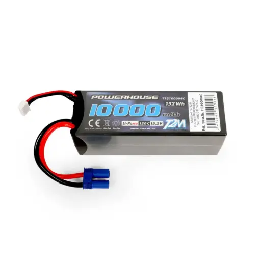 [T13100004C] Accu LiPo 4S HV 15.2V 10000 mAh 120C - T2M T13100004C