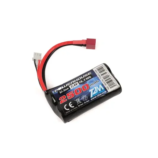 [T4965-34N] Accu Li-Ion 7.4V 2500mAh - T2M T4965/34N - Pour Pirate Buster T2M