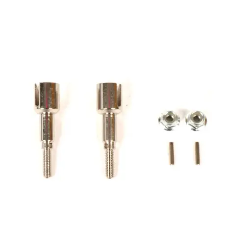 [T4965-81] Noix de roues arrière acier pour pirate Buster - T4965/81 - 1/10