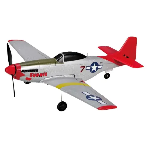 [T4530R] Fun2Fly USAAF fighter Red - T2M T4530R