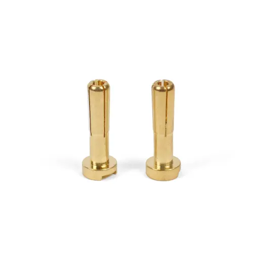 [T422637] Pack de 2 Connecteurs 4mm - Or - T2M 422637 - Universelle