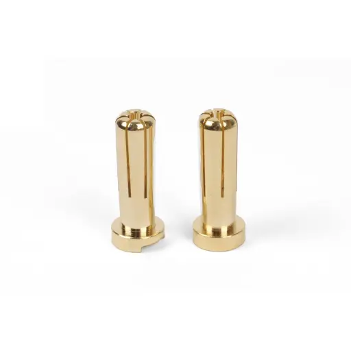 [T422638] Connecteurs or 5mm (2p) - T2M T422638