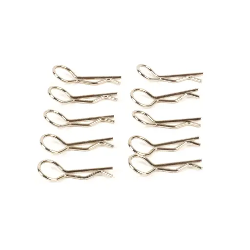 [T422657S] 10 clips de carrosserie chromes - T2M T422657S - 1/10