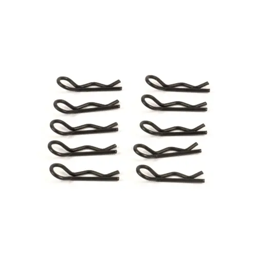[T422658N] 10 clips de carrosserie noirs - T2M T422658N - 1/12
