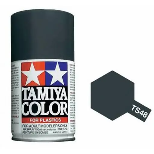 [TA85048] Peinture acrylique en spray - Gris Bateau Mat TS-48 - TAMIYA 85048 - 100ml