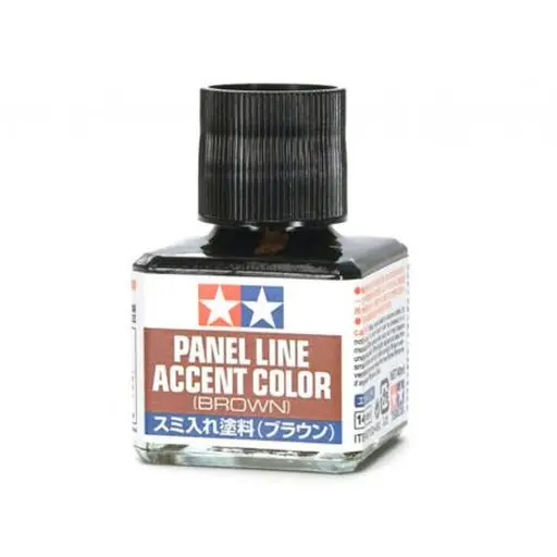 [TA87132] Jus enamel Brun Panel Line 40ml TAMIYA 87132