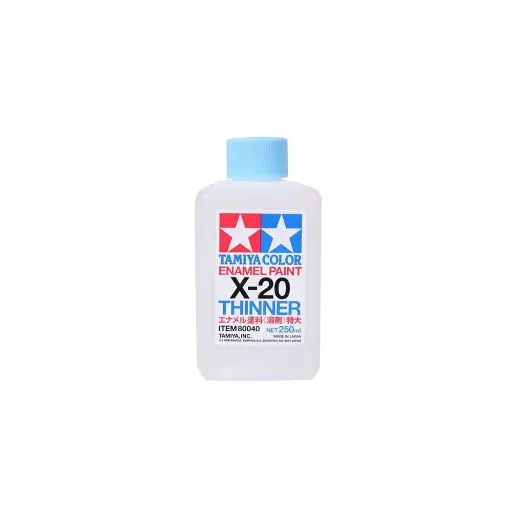[TA80040] Diluant Acrylique peinture ENAMEL X20 TAMIYA 80040 - 250 mL
