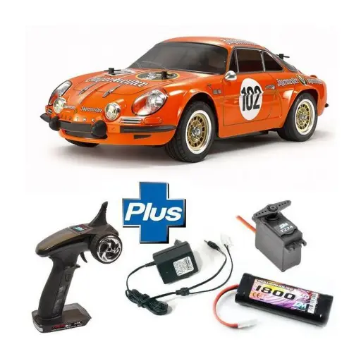 [TA58708L] Voiture électrique - Alpine A110 Jagermeister en KIT - Tamiya 58708L - 1/10