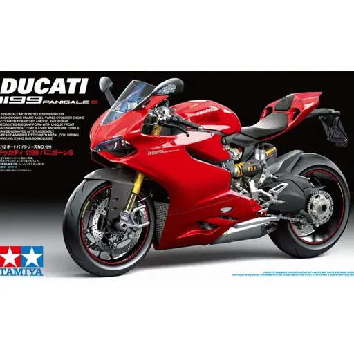 [TA14129] Moto Ducati 1199 Panigale S - Tamiya 14129 - 1/12