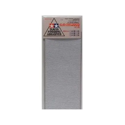 [TA87009] Jeu de papiers abrasifs moyens - Tamiya 87009