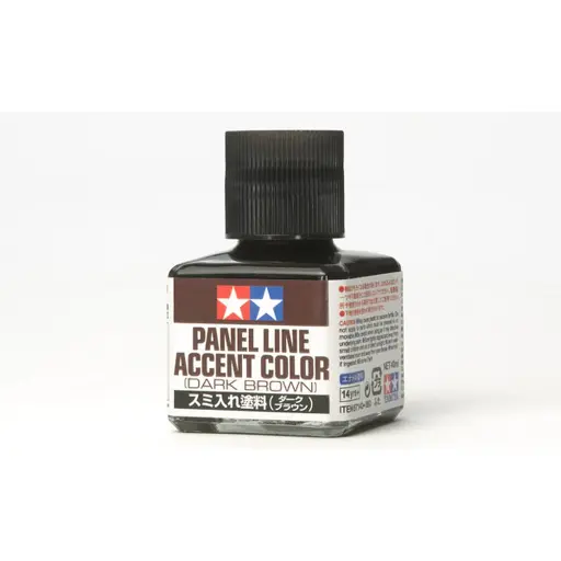 [TA87140] Jus Enamel Brun Foncé - Tamiya 87140 - 40ml